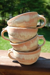 18oz SunBurst Cappuccino Mugs Java Cups