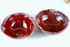 Soup Bowl in Red