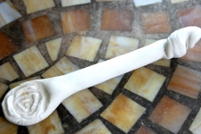 Porcelain Honey Dipper or Spoon