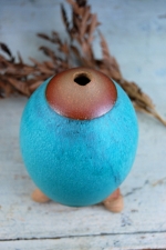 Turquoise Tripod Bottle