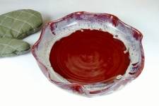 Pie Pan in Red 