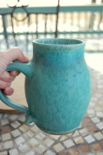Huge Turquoise Monster Mug 
