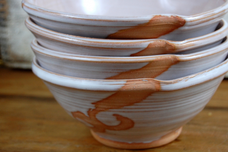 Rounded Soup Bowl with Handle – With These Hands Pottery