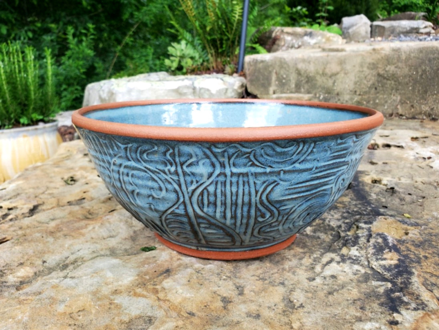Handmade Ceramic Batter Bowl Large