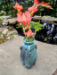 Turquoise Tendril Flower Vase- In Stock and Ready ...